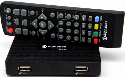 Цифровий TV тюнер Alphabox T24M