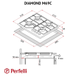 Варочная поверхность Perfelli DIAMOND M69C NERO